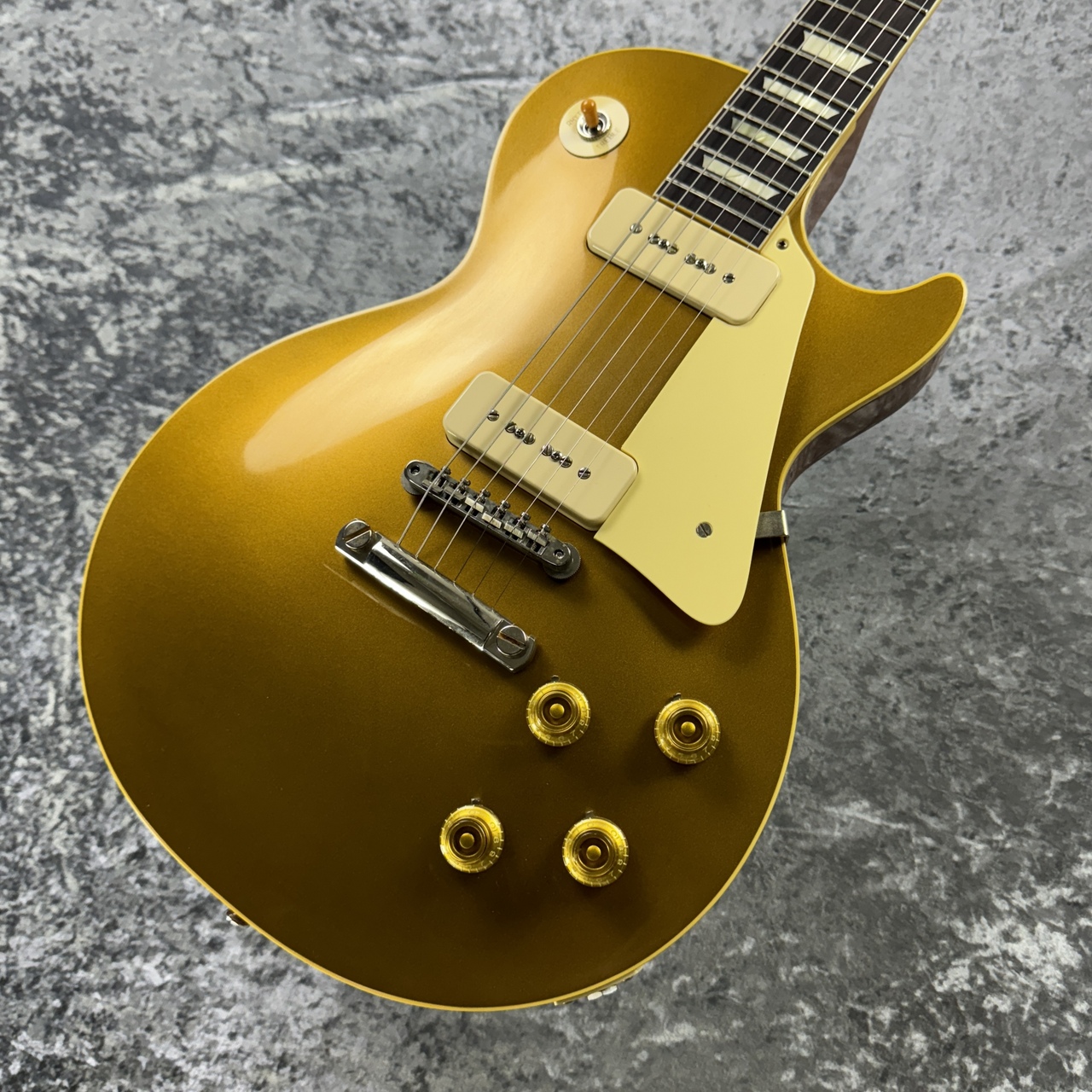 Gibson Custom Shop 【ファットネック】Historic Reissue 1956 Les Paul Gold Top VOS  ~Double Gold~ s/n 6 4110【4.21kg】（新品）【楽器検索デジマート】