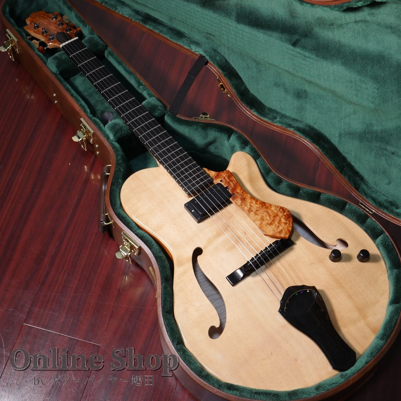 Nishgaki Guitars 2022 Arcus Archtop 1PU Natural（中古）【楽器検索 