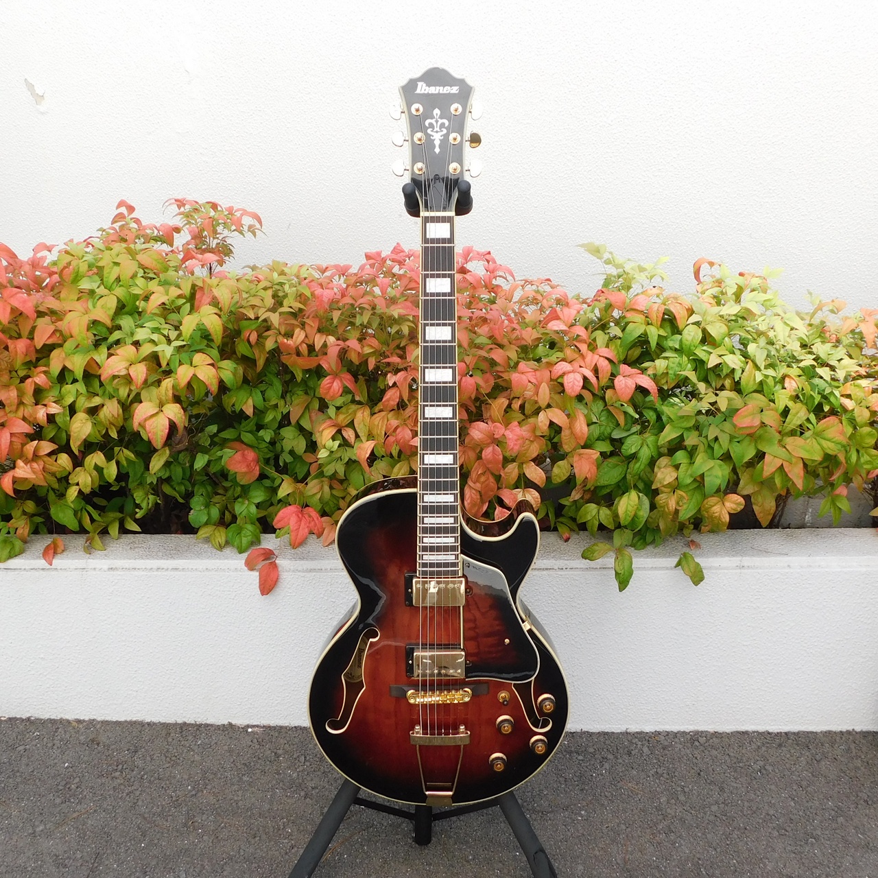 Ibanez AG95QA-DBS（中古）【楽器検索デジマート】