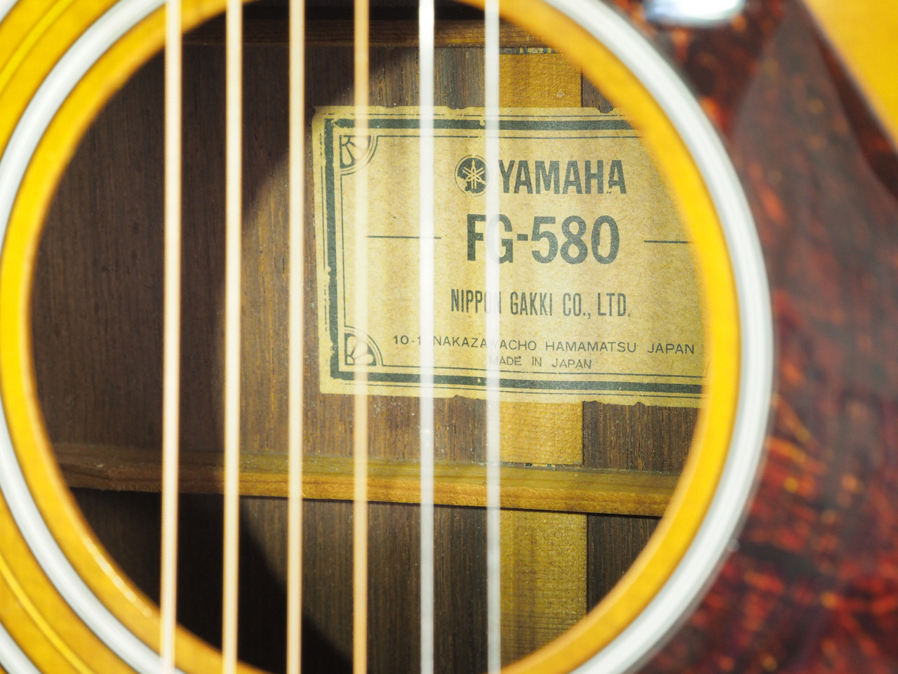 YAMAHA FG-580 (管理番号4932)（中古）【楽器検索デジマート】