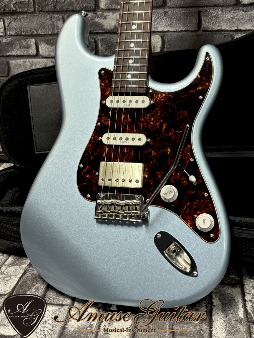 Kz Guitar Works Kz ST Trad 22 SSH7 # Ice Blue Metallic 2023年製
