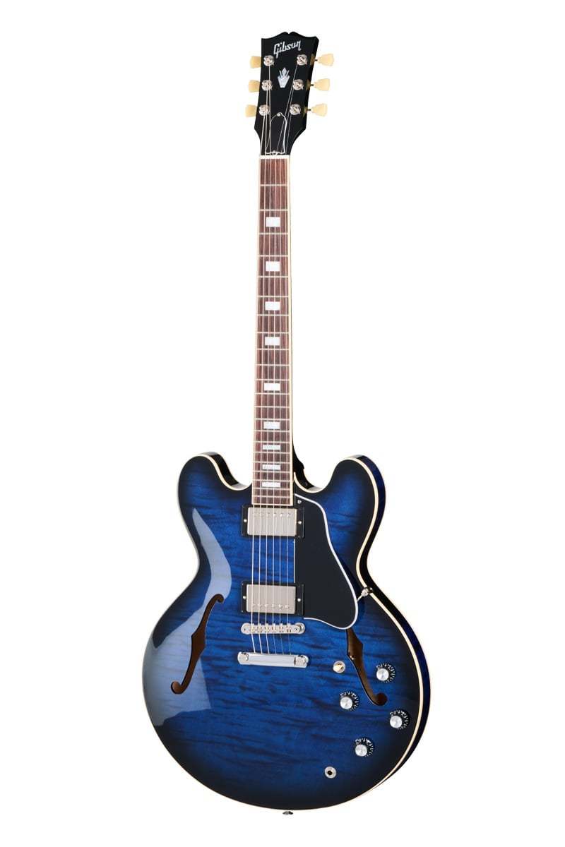 Gibson ES-335 Figured Custom Color Series Deep Ocean Burst