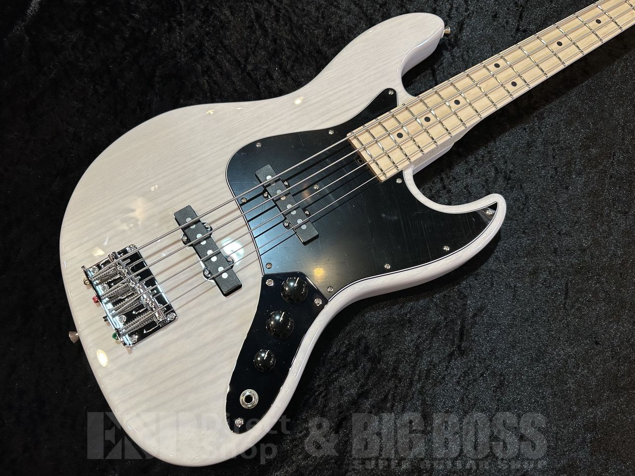 Three Dots Guitars JB Ash/Maple 【Trans White】（新品/送料無料