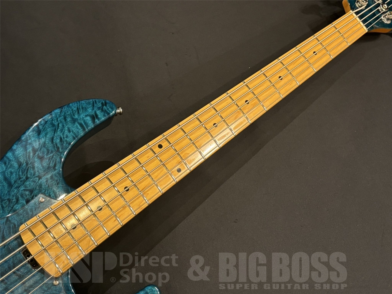 ESP ESP AMAZE-CTM QM / See Thru Blue（中古/送料無料）【楽器