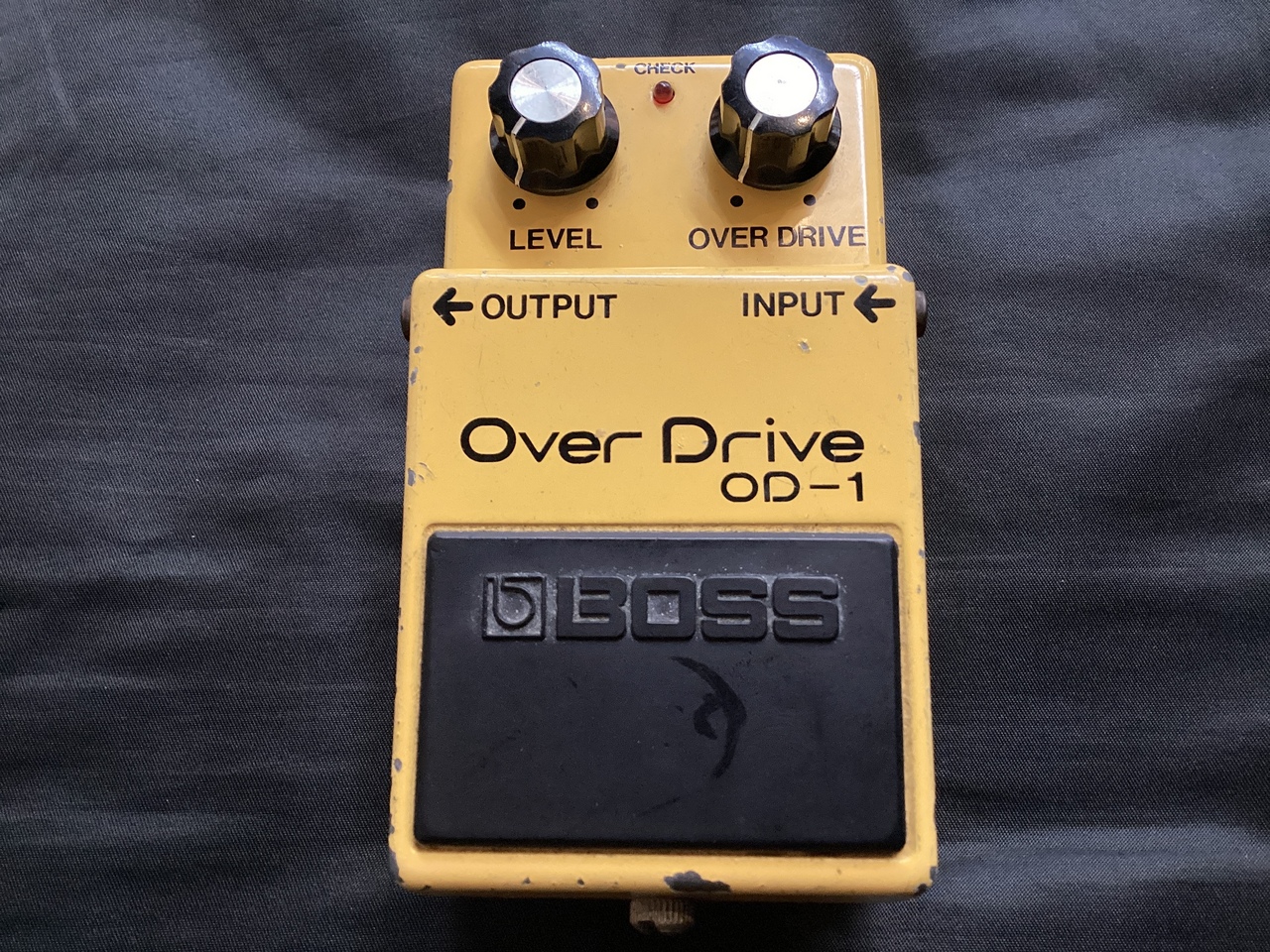 銀ネジ】BOSS OD-1 Over Drive 銀ネジ 日本製 楽器・機材
