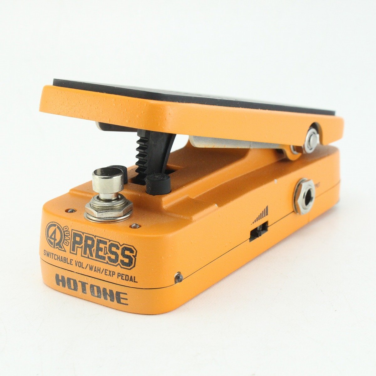 HOTONE Quad Press ボリューム・ワウ・EXPペダル HOTONEから4つの機能を備えた万能ミニペダル｢QuadPress｣再発売