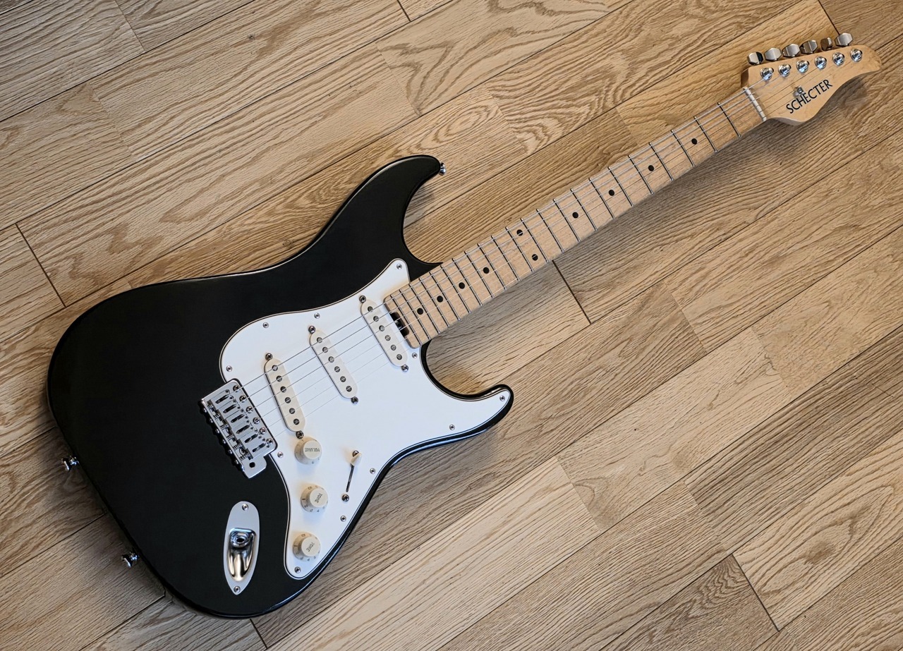 SCHECTER シェクターエレキギター N-ST-AL ブラック SCHECTER N-ST-AL - BLK | Blue Guitars Online Store