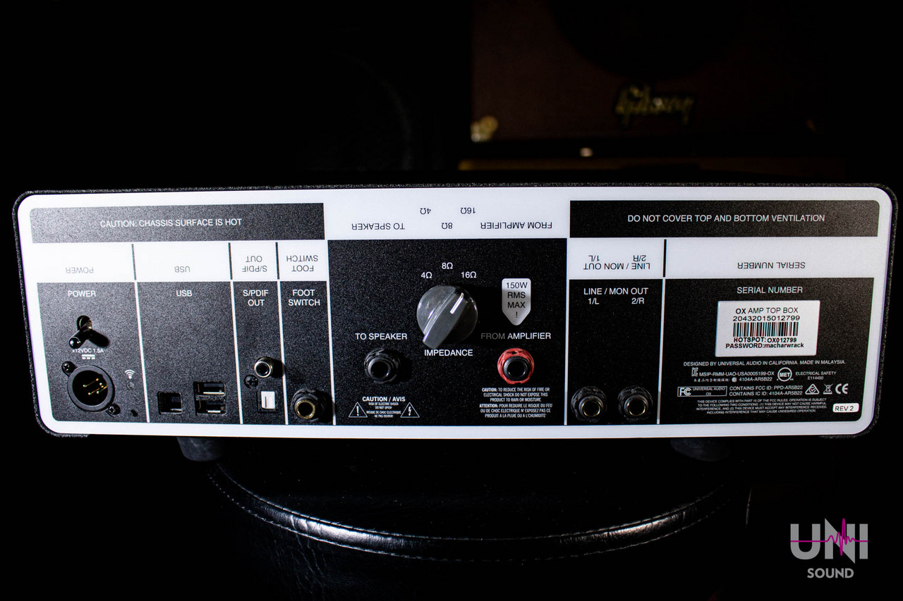 Universal Audio OX Amp Top Box（中古）【楽器検索デジマート】