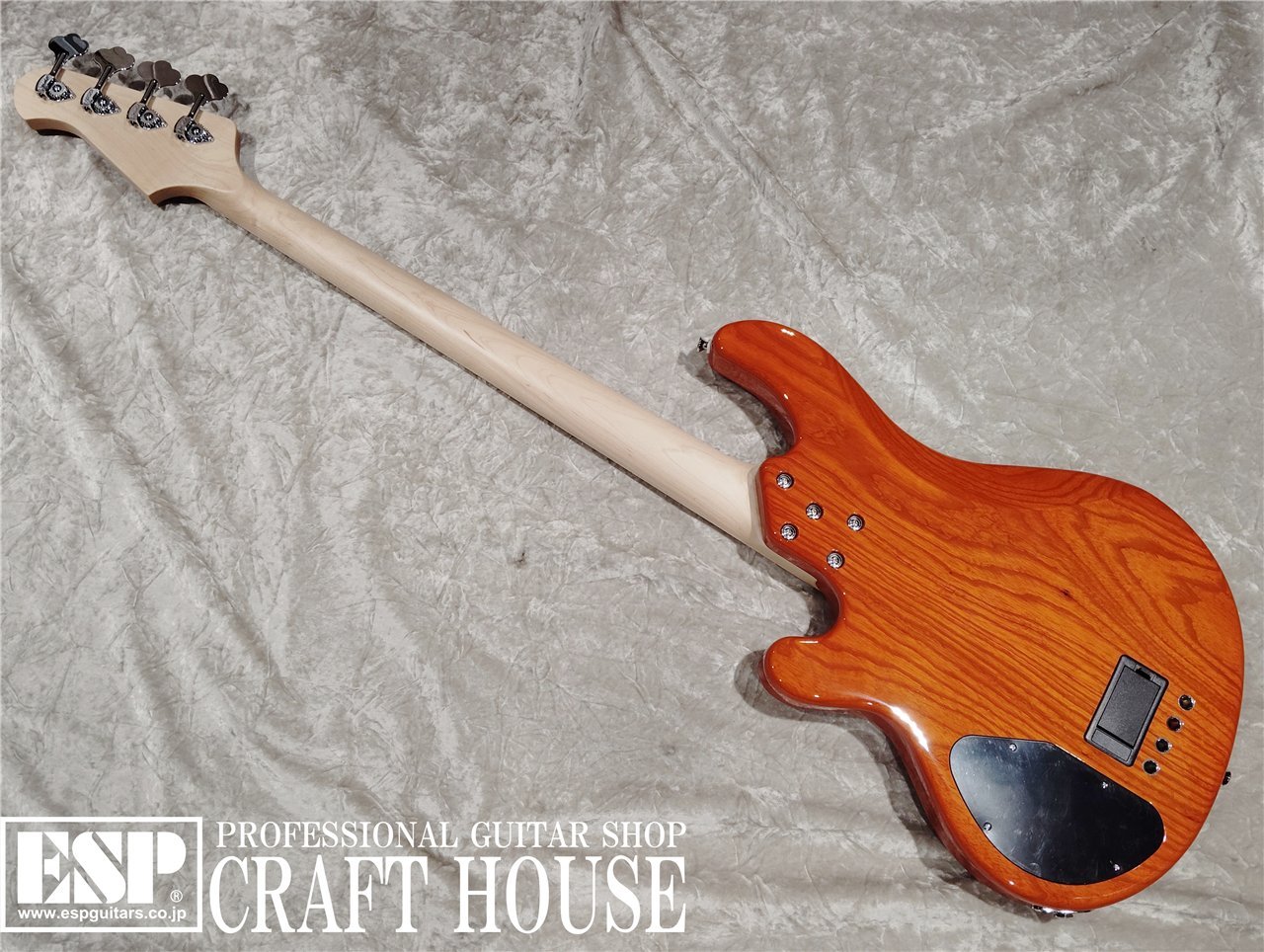 Lakland SL44-94 Deluxe / Amber Translucent / Maple FB（新品/送料