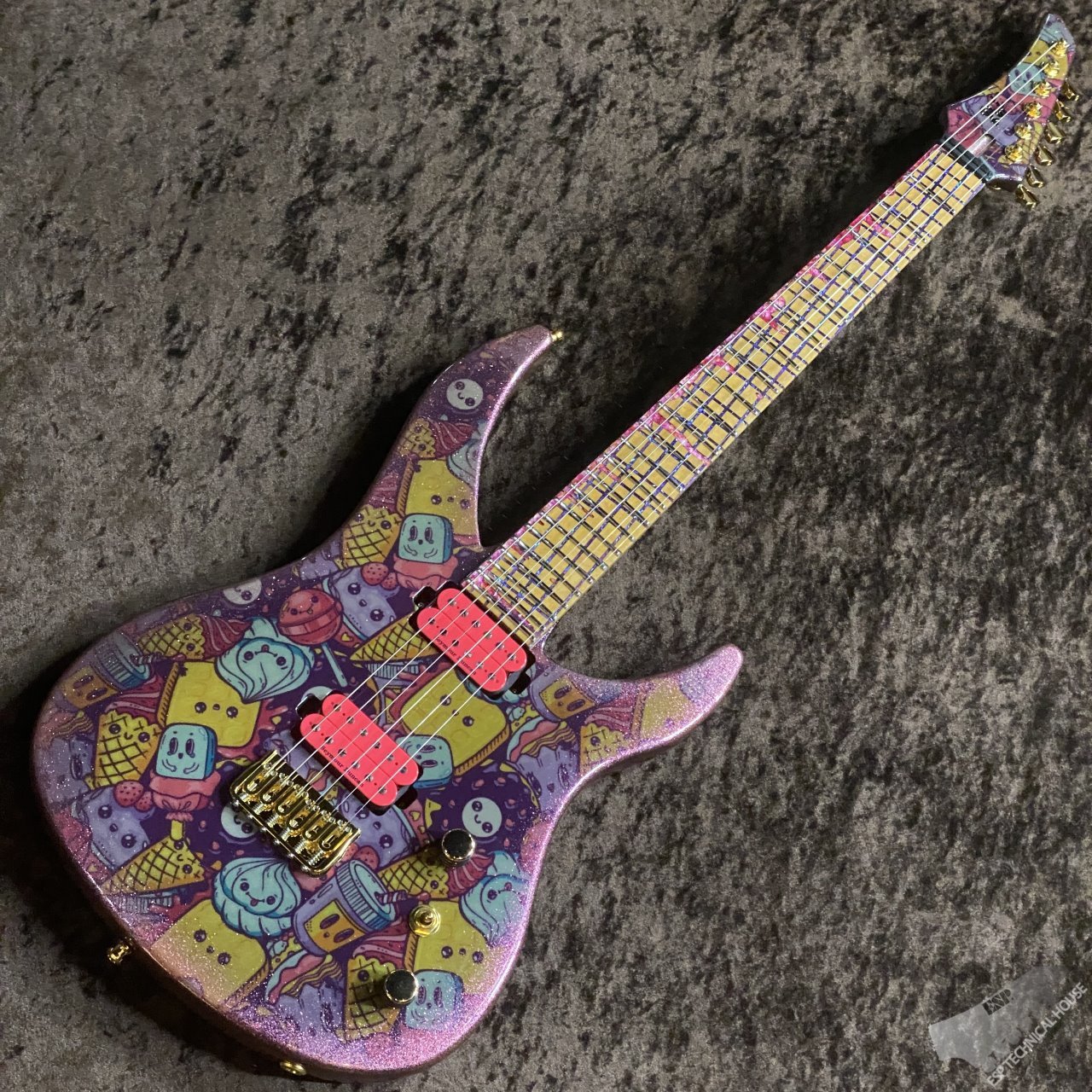 RUF Guitars Professor Schrödinger 6 【Ice Cream Puke Gloth】（新品