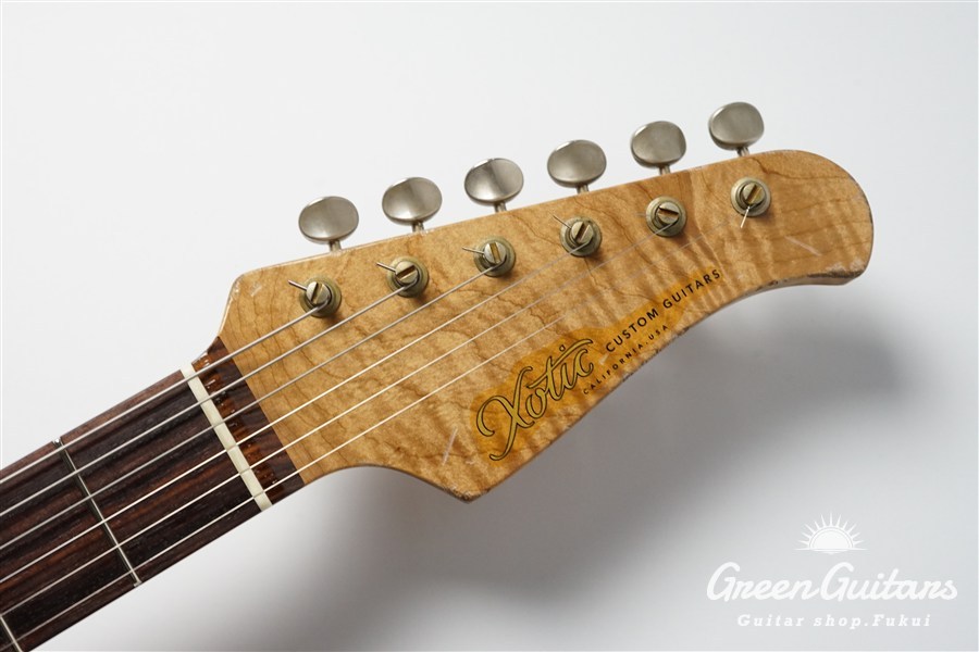 Xotic XSC-2 - Burgundy Mist over 3 Tone Burst / Heavy Aged / Alder