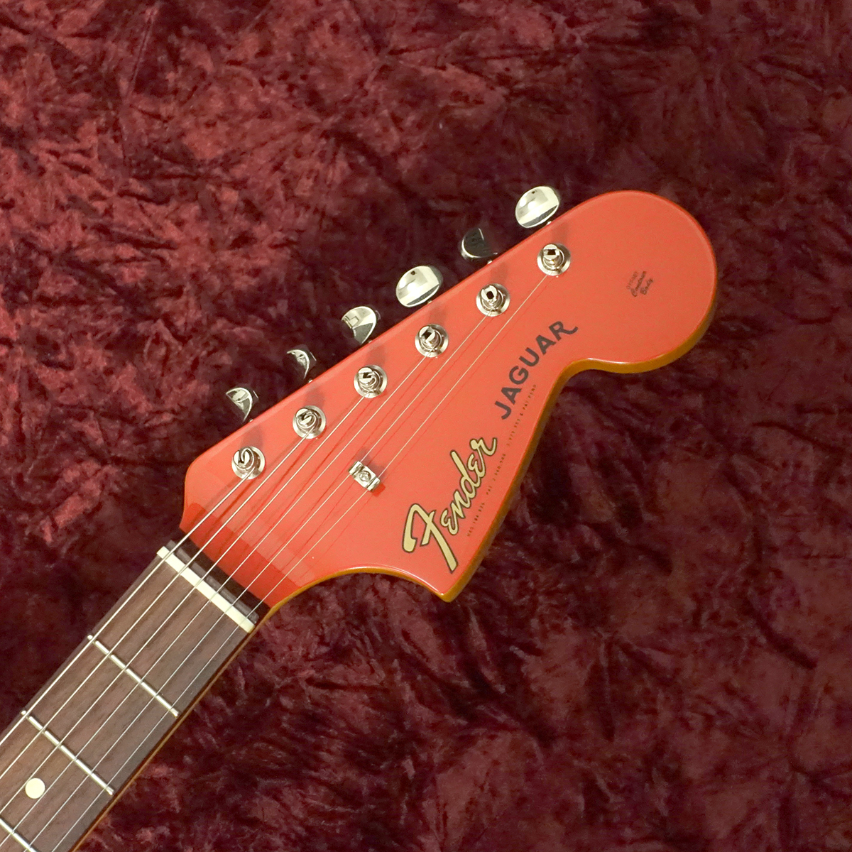 Fender FSR Made in Japan Traditional II 60s Jaguar Fiesta Red