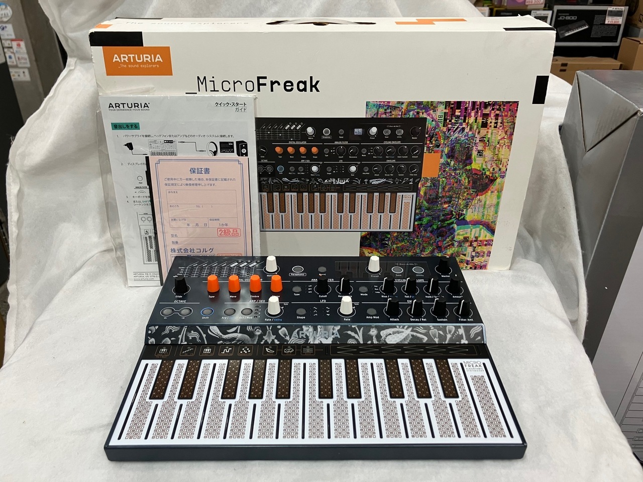Arturia MICROFREAK 即納可能!【1台数限定B級品特価品】【ローン分割