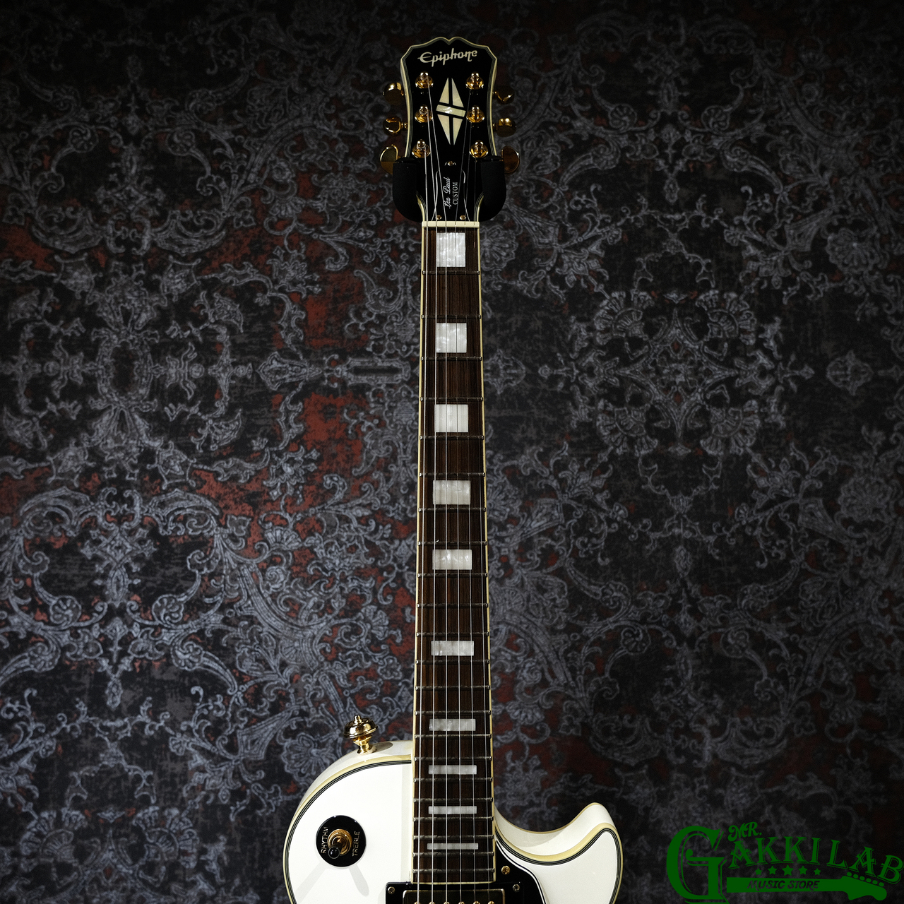 Epiphone Les Paul Custom Alpine White 2006年製 【お客様ご