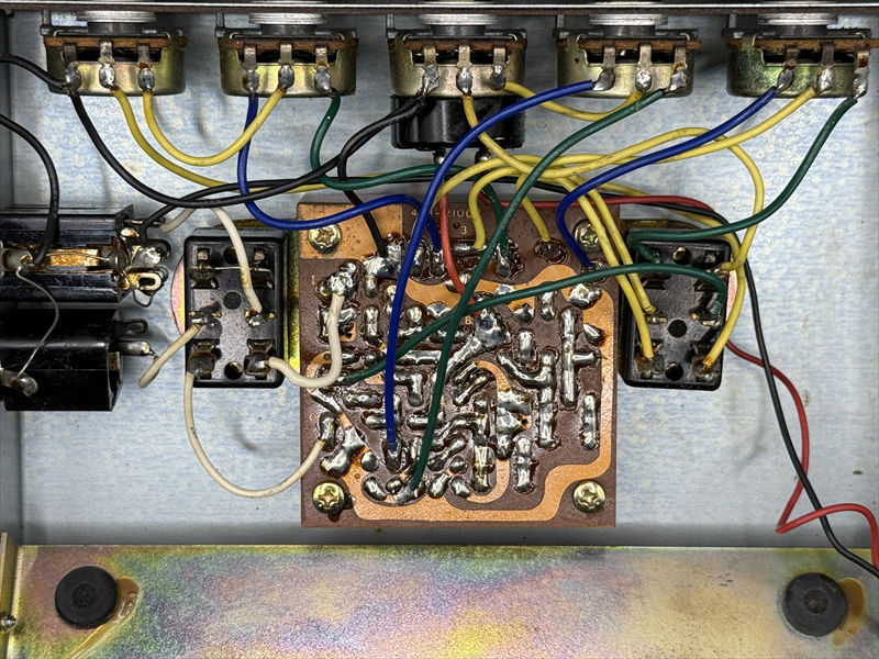 Ace Tone FM-3 ファズ回路のみペダル化 ハンドワイアード Ace Tone FM-3 ファズ回路のみペダル化 ハンドワイアード - メルカリ