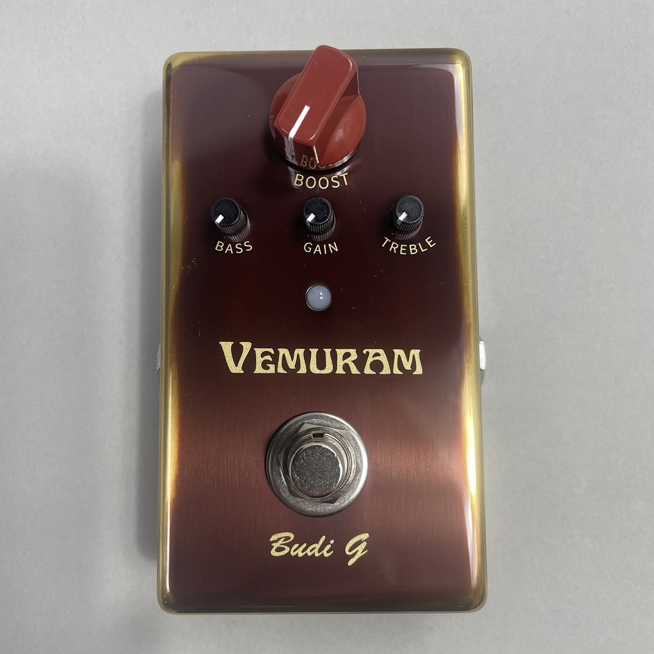 VEMURAM Budi-G ブーストペダル ブースター 国産 日本製 エレキギター 
