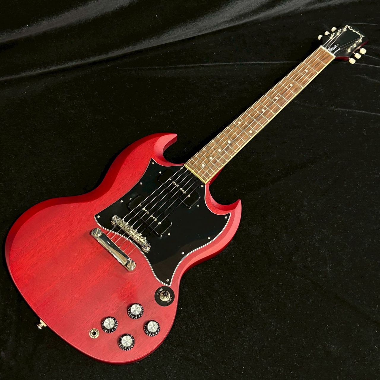 Epiphone SG Classic Worn P-90 Worn Cherry【≒2.91kg】（中古/送料