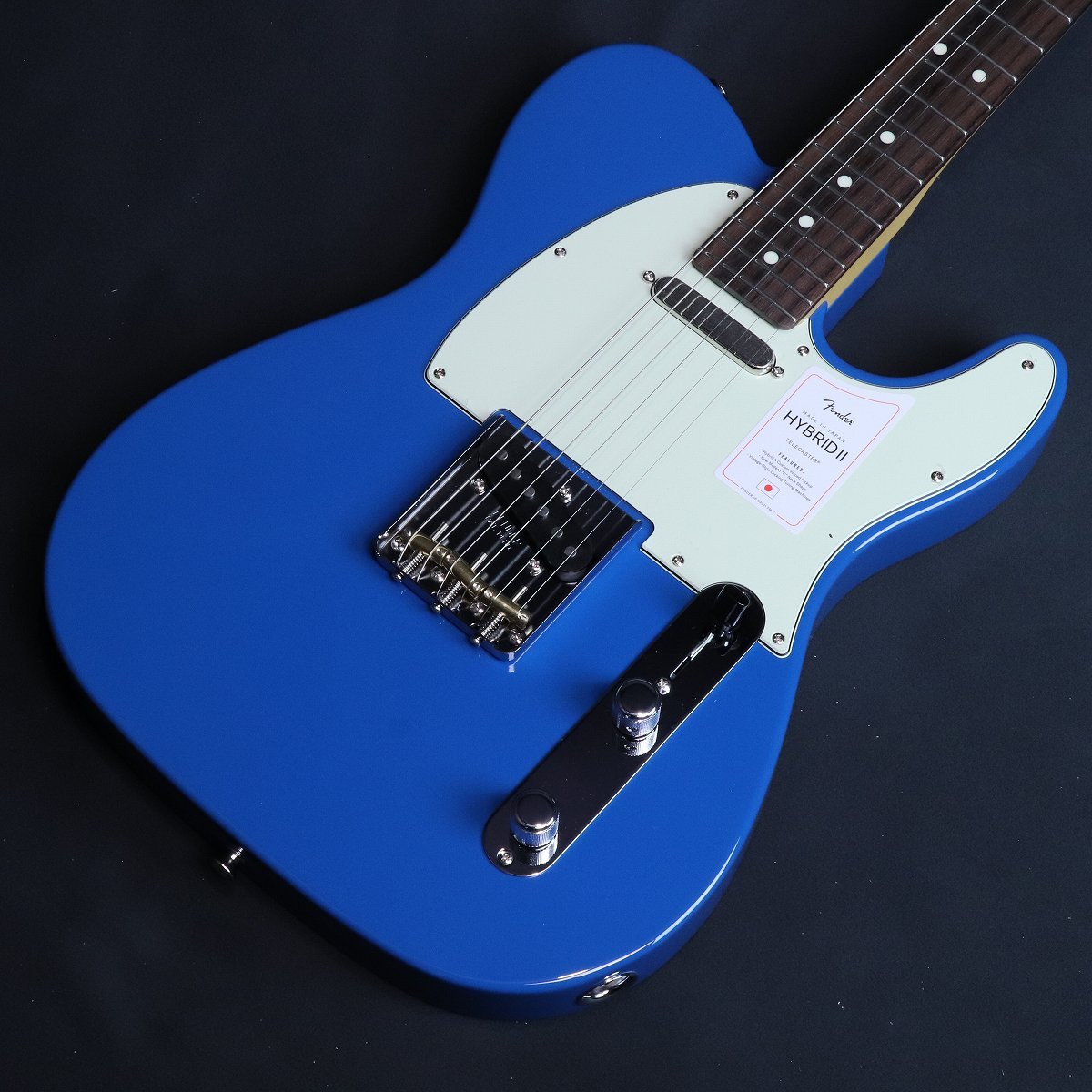 ギター Fender HYBRID II TELE MN Indigo Trans Fender Japan Hybrid II Telecaster with Maple FB in Indigo