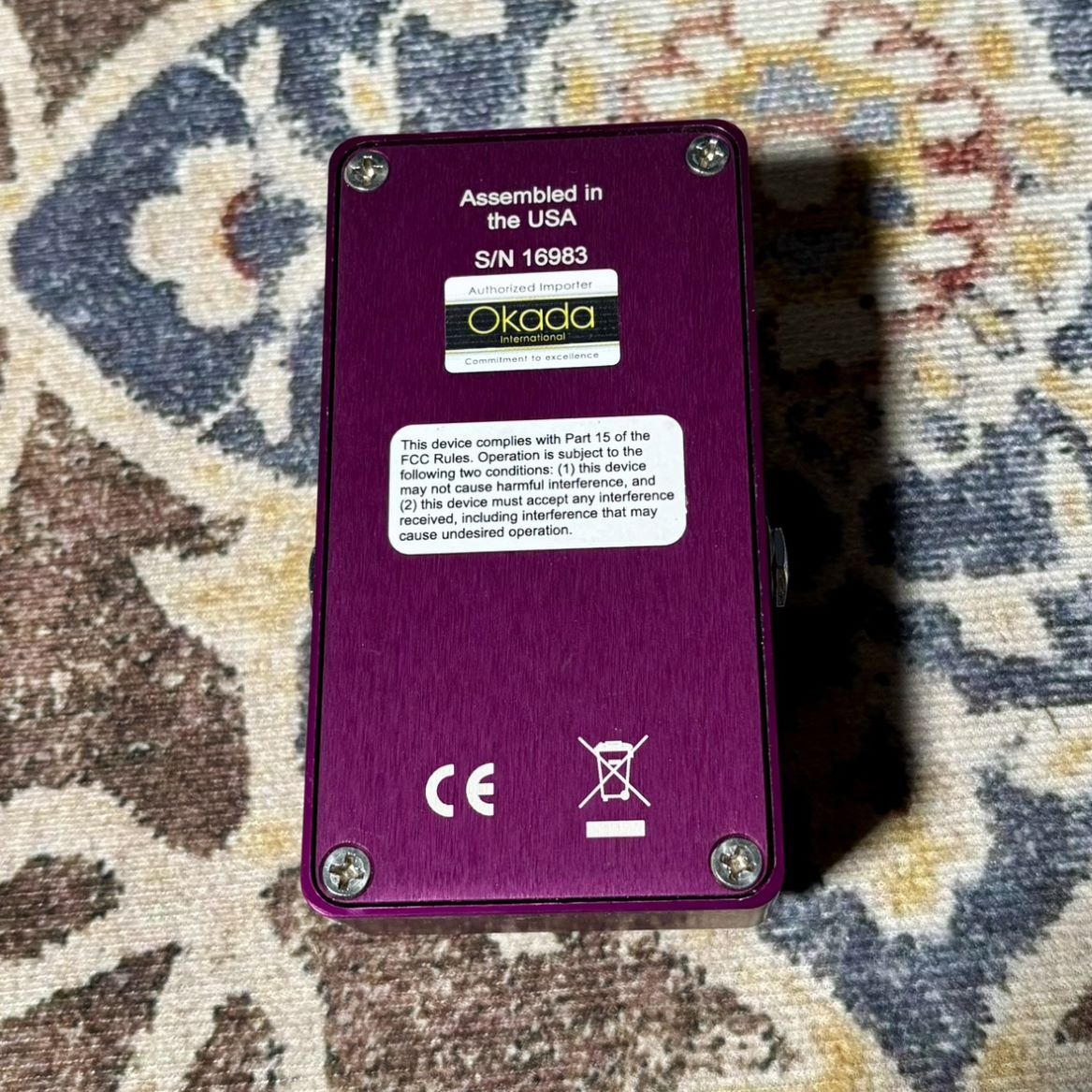 【Suhr Riot ディストーション】 Amazon | Suhr Riot Reloaded ディストーション エフェクター