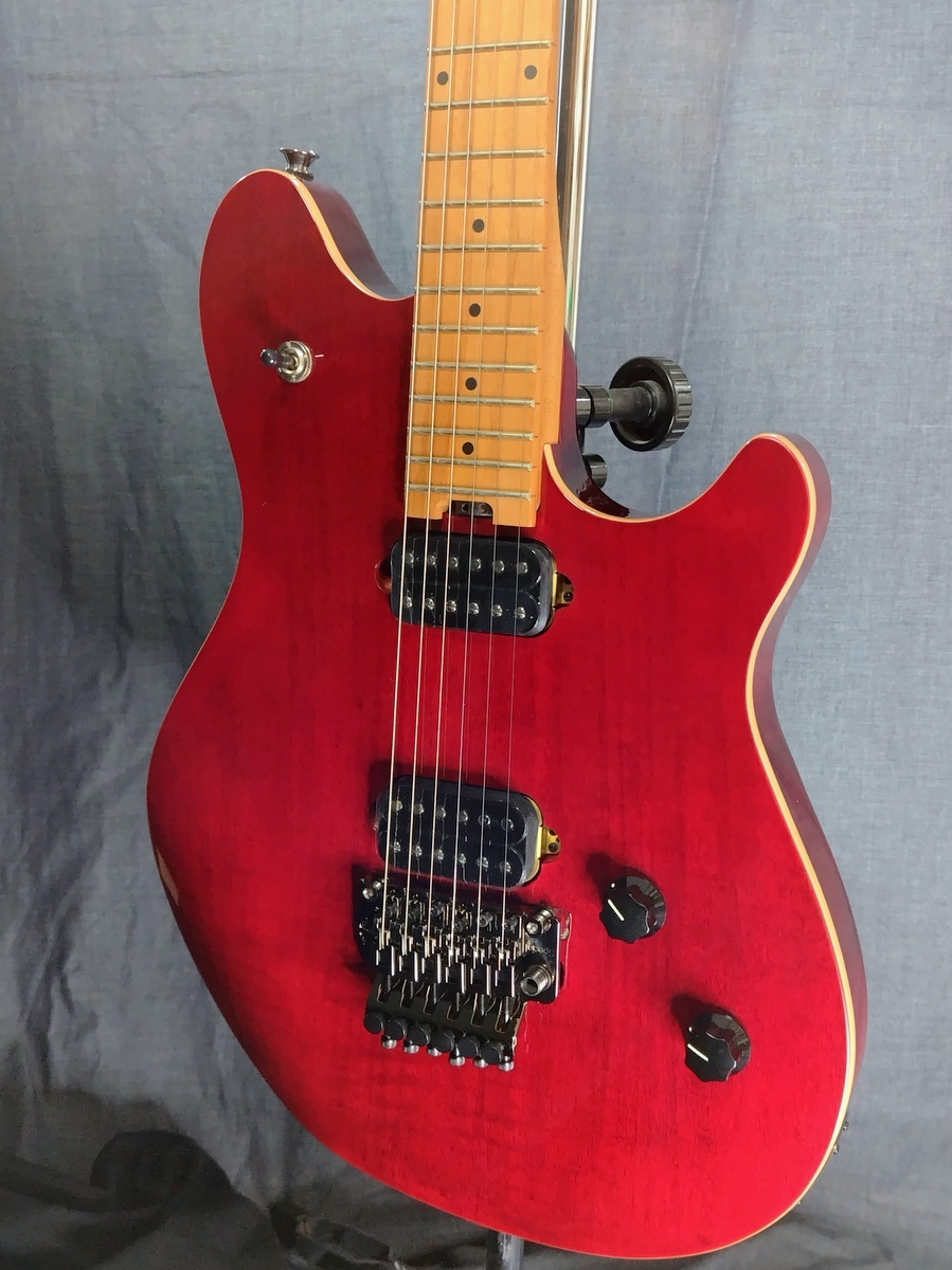 EVH Wolfgang WG Standard レッド 赤 EVH Wolfgang WG Standard QM Electric Guitar Wine Red