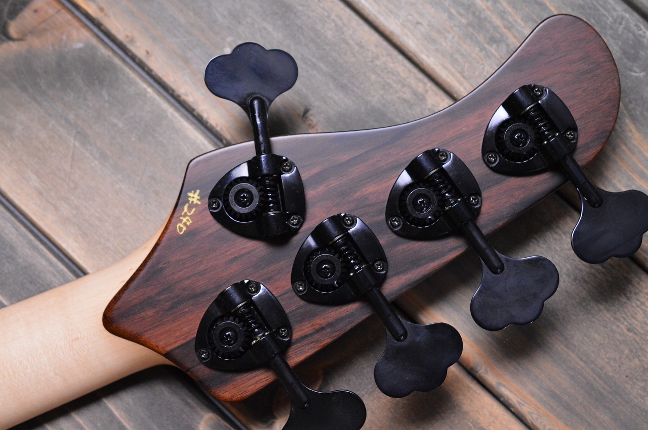 Wood Custom Guitars Vibe-5 19 Picth Buckeye Burl Top（新品/送料