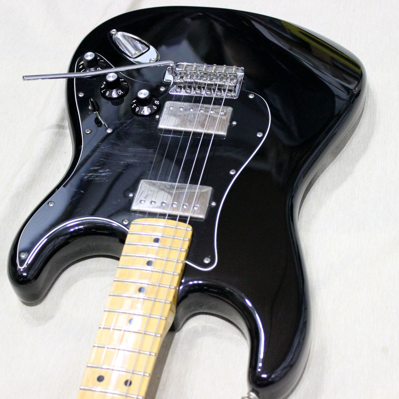 Fender Mexico Blacktop Stratocaster HH フェンダー ブラック