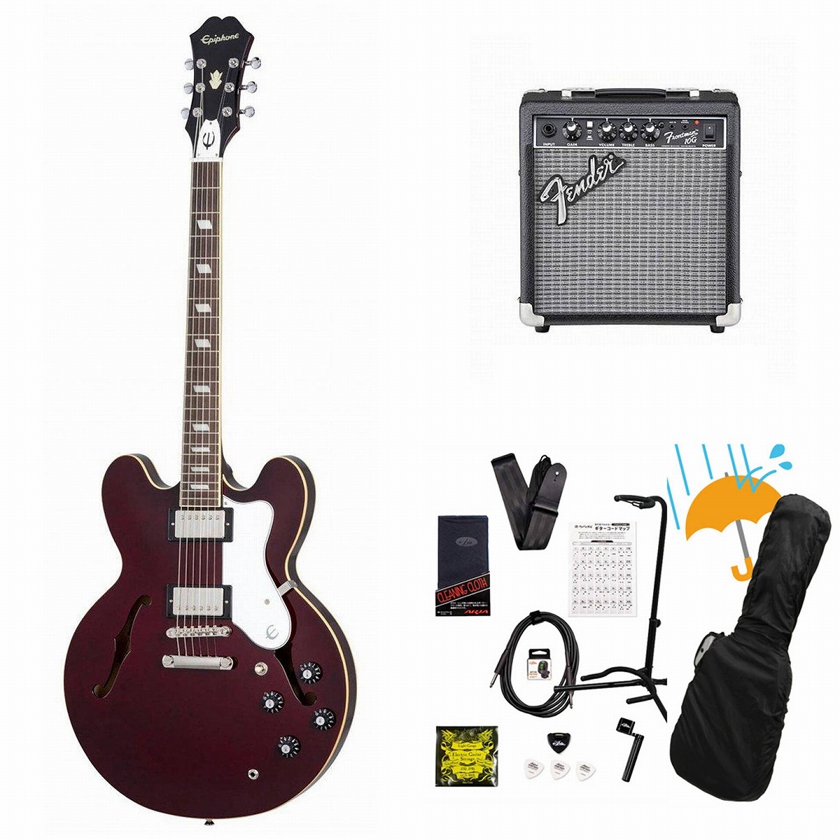 Epiphone Noel Gallagher Riviera Dark Wine Red ノエル・ギャラガー