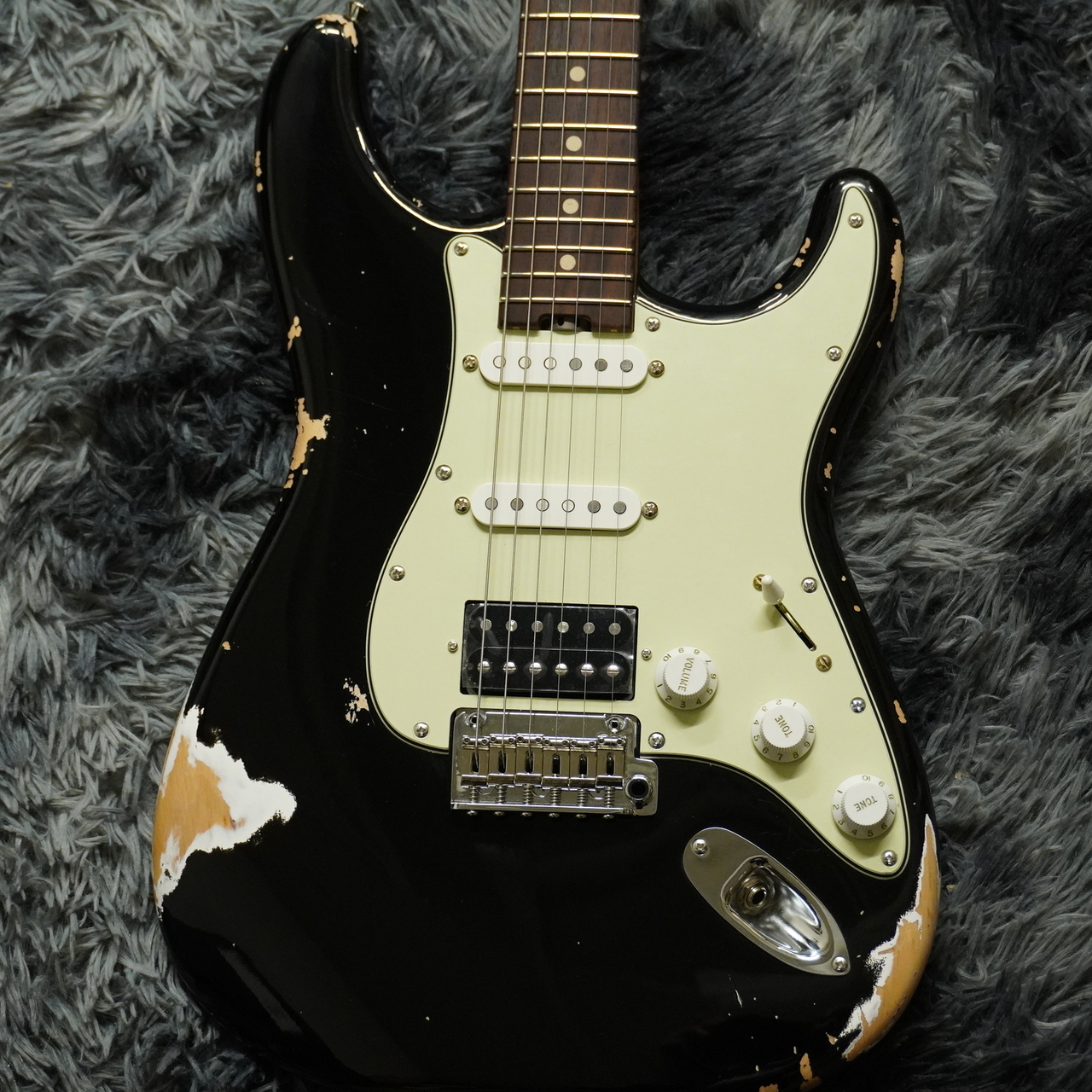 infinite Trad Fullsize ST Solid Black w/Heavy Aged【国産ハイエンド