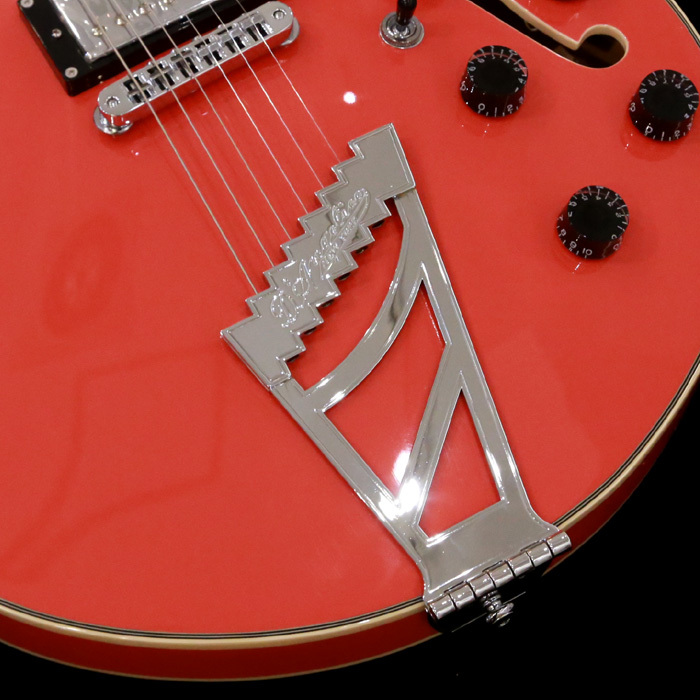 D'Angelico 【アウトレットセール】 Premier SS Stairstep, Fiesta Red