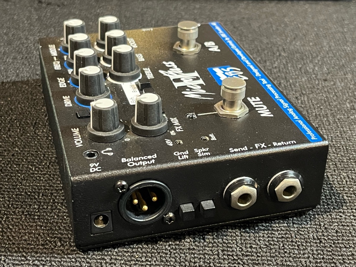 配信機器・PA機器・レコーディング機器 EBS MicroBass II EBS MicroBass II Bass Preamp (2チャンネル切替式プリアンプ