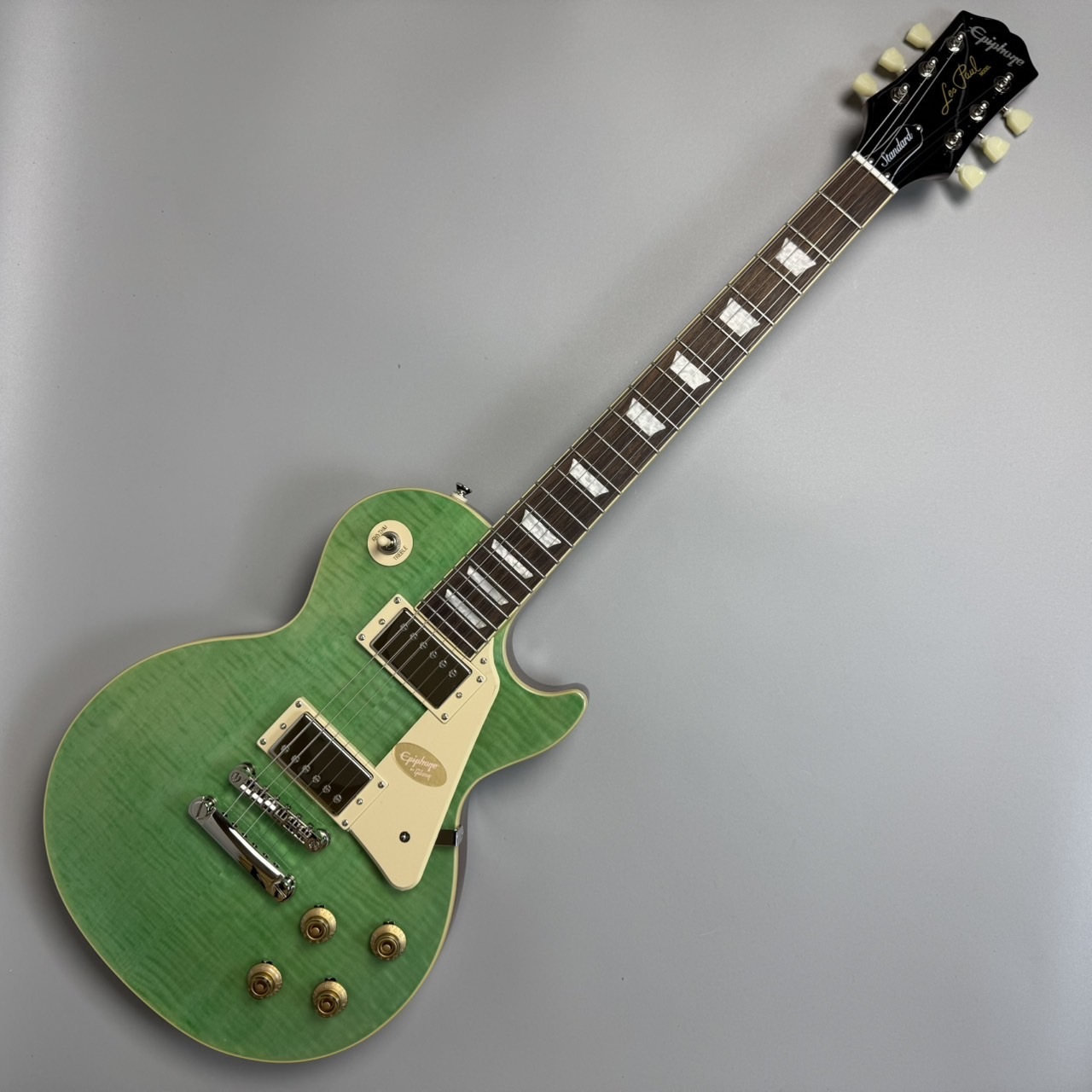 Epiphone Les Paul Standard 50s Figured Top Seafoam Green