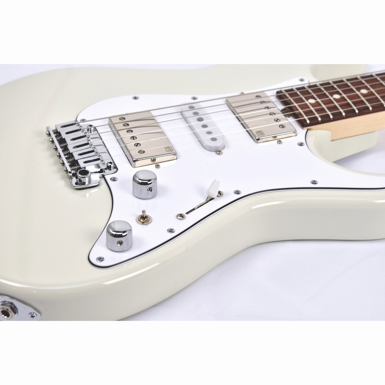 Kino エレキギター ホワイト Kino walukurey-S White（新品）【楽器検索デジマート】