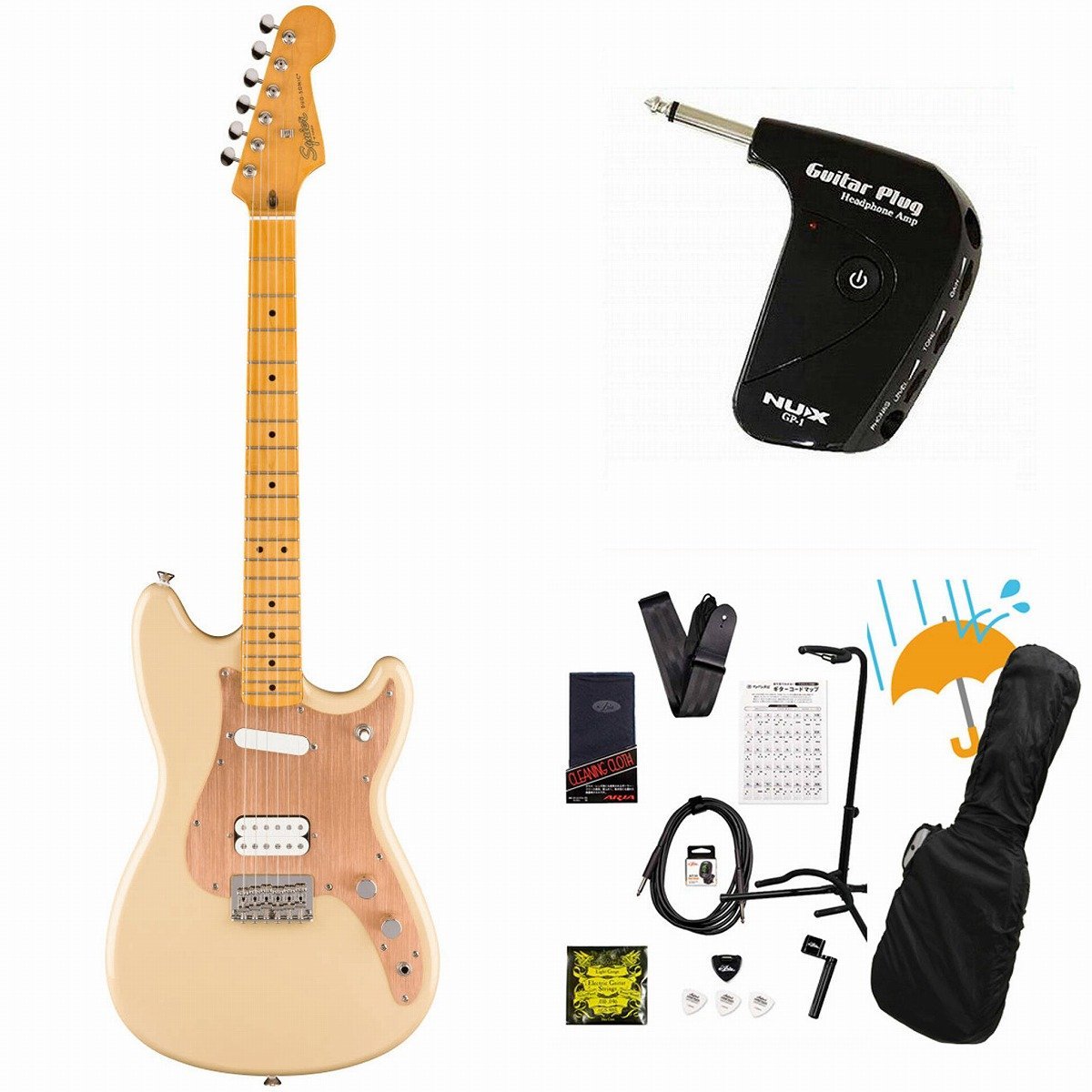 Squier by Fender Classic Vibe Duo-Sonic HS Maple Fingerboard