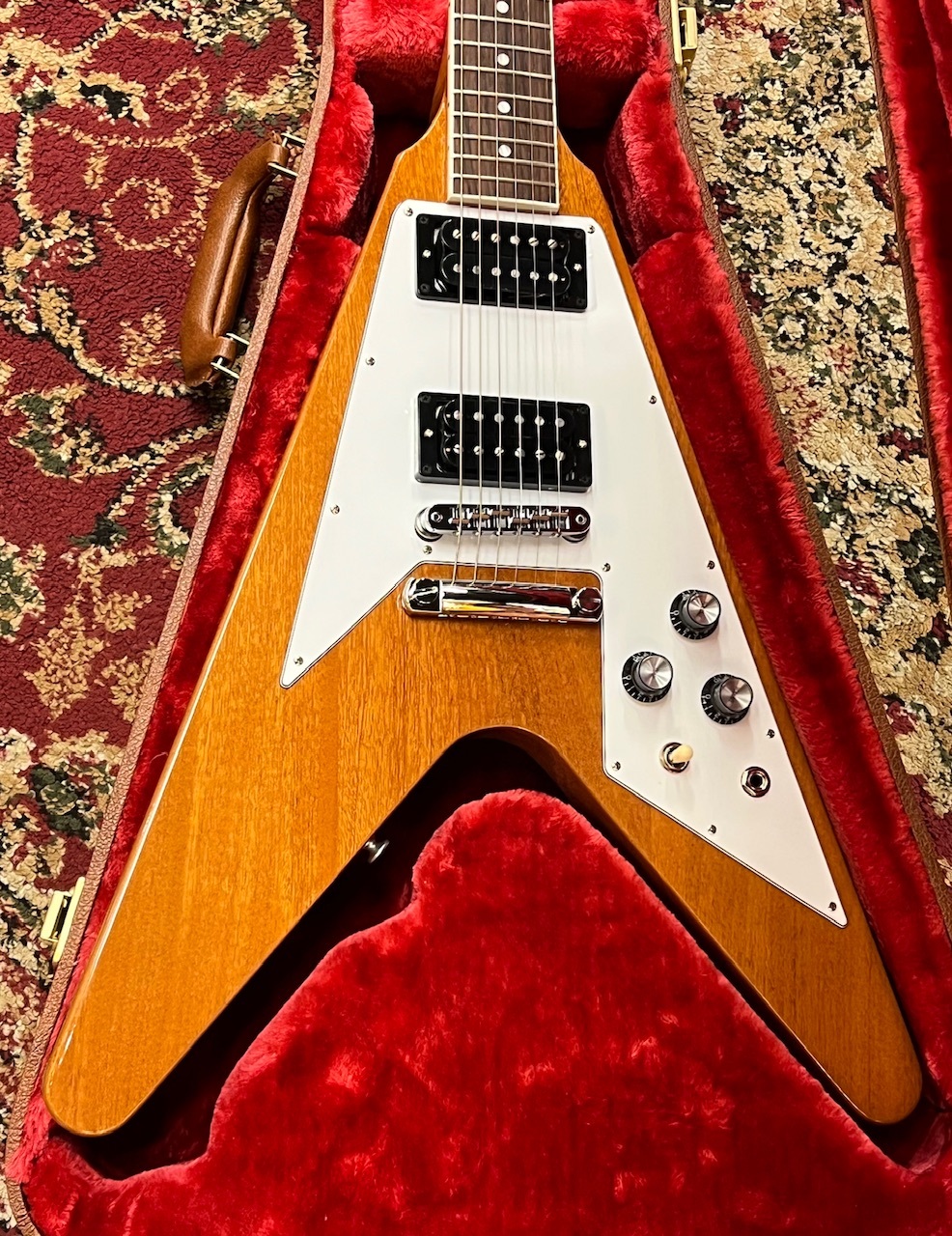 Gibson 【NEW】 70s Flying V Antique Natural #214540218 [3.67kg
