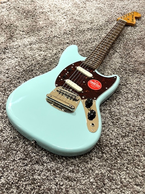 Squier Classic Vibe Mustang ムスタング Squier by Fender Classic Vibe '60s Mustang Sonic Blue エレキギター