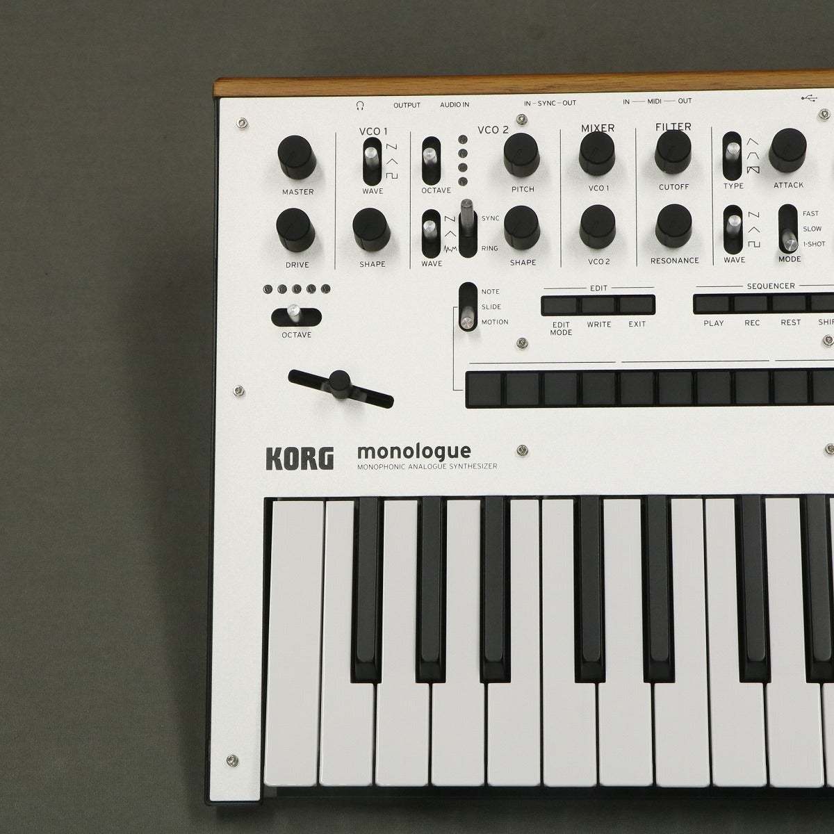 KORG monologue-SV モノフォニックアナログシンセサイザー 【展示品