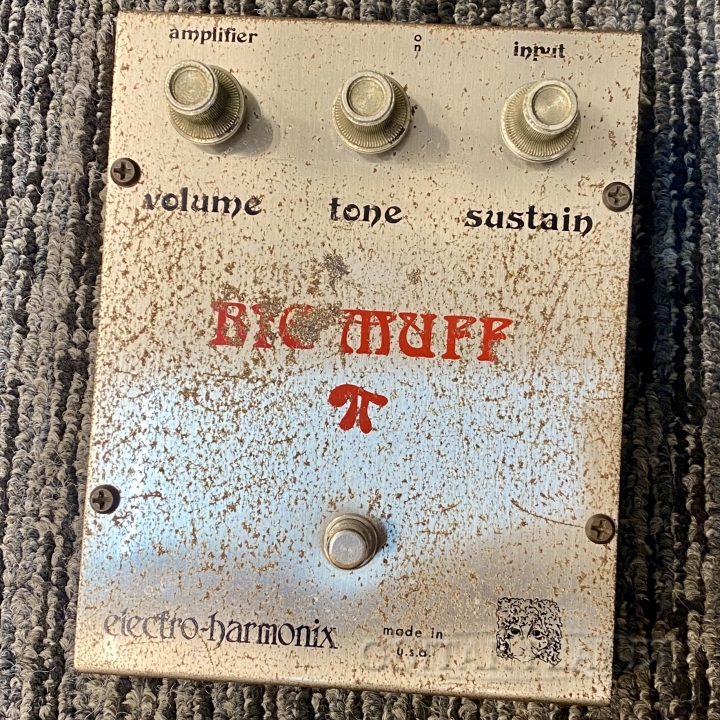 Electro-Harmonix 1973 Big Muff π ''Ram's Head , Red Logo