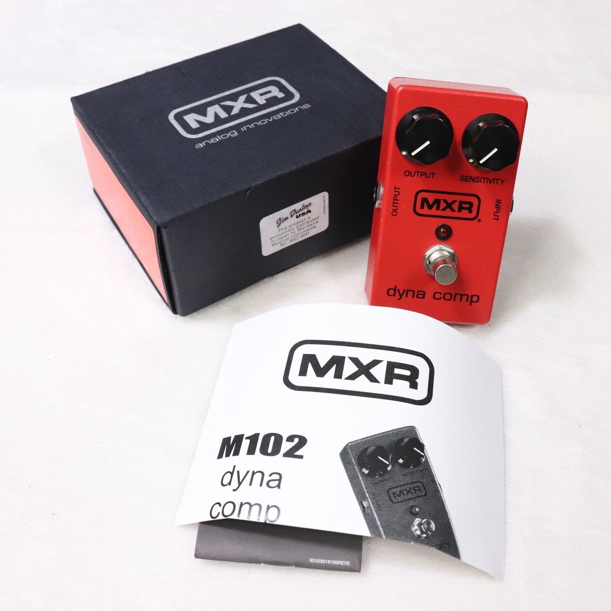 MXR dyna comp M-102 未使用品 MXR USED 中古 M102 Dyna Comp ｜イケベ楽器店オンラインストア