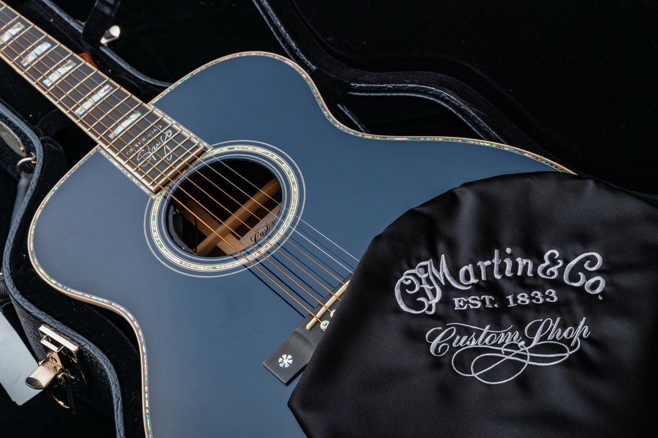 Martin Custom & Special Editions OM Style42 SH NAVY BLUE（新品