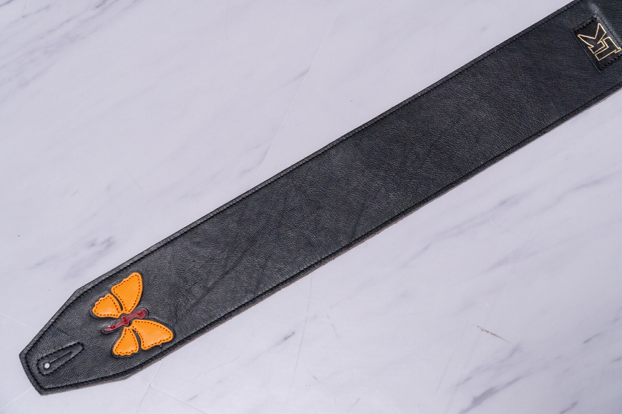 LK STRAPS ベース　ストラップ new】LK STRAPS / Spray Paint Green Blue Black Strap 2.5 inch【横浜