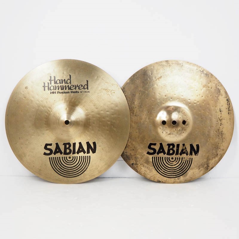 SABIAN 【USED】HH Fusion Hats 14 pair [Top:1114g/Bottom:1666g 