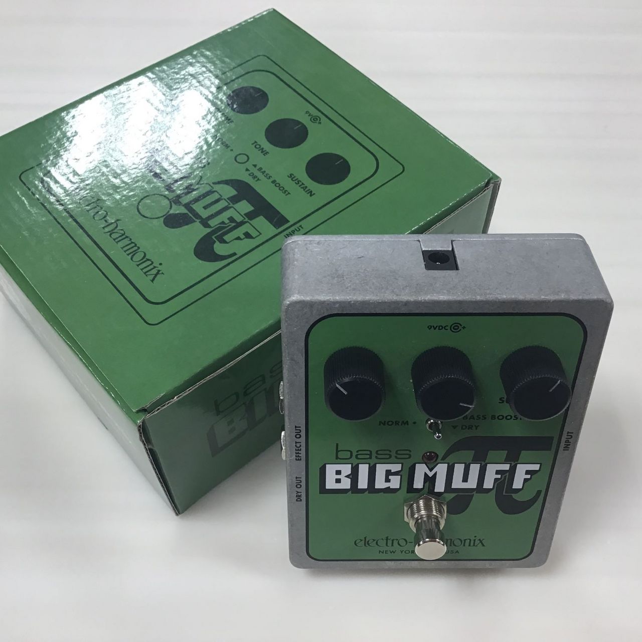 エレハモ　NANO BASS BIG MUFF　中古美品 ELECTRO-HARMONIX NANO BASS BIG MUFF PI エレハモ ディストーション