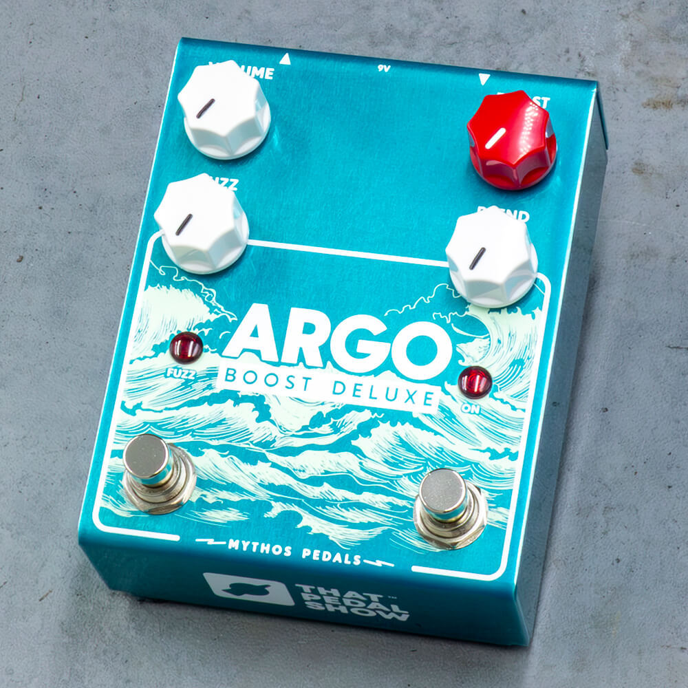 Mythos Pedals Argo Boost Deluxe 【ブーストが追加され進化した Mythos Pedals Argo Boost Deluxe 【ブーストが追加され進化した