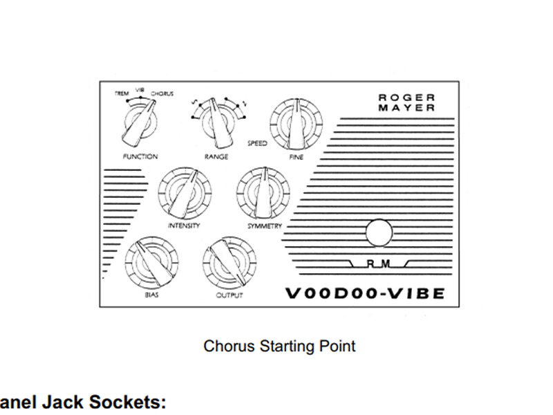 Roger Mayer VOODOO-VIBE（中古）【楽器検索デジマート】