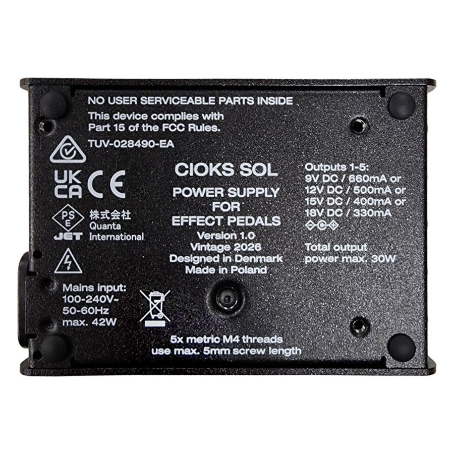 CIOKS SOL 【注目の高品位パワーサプライが待望入荷】（新品/送料無料