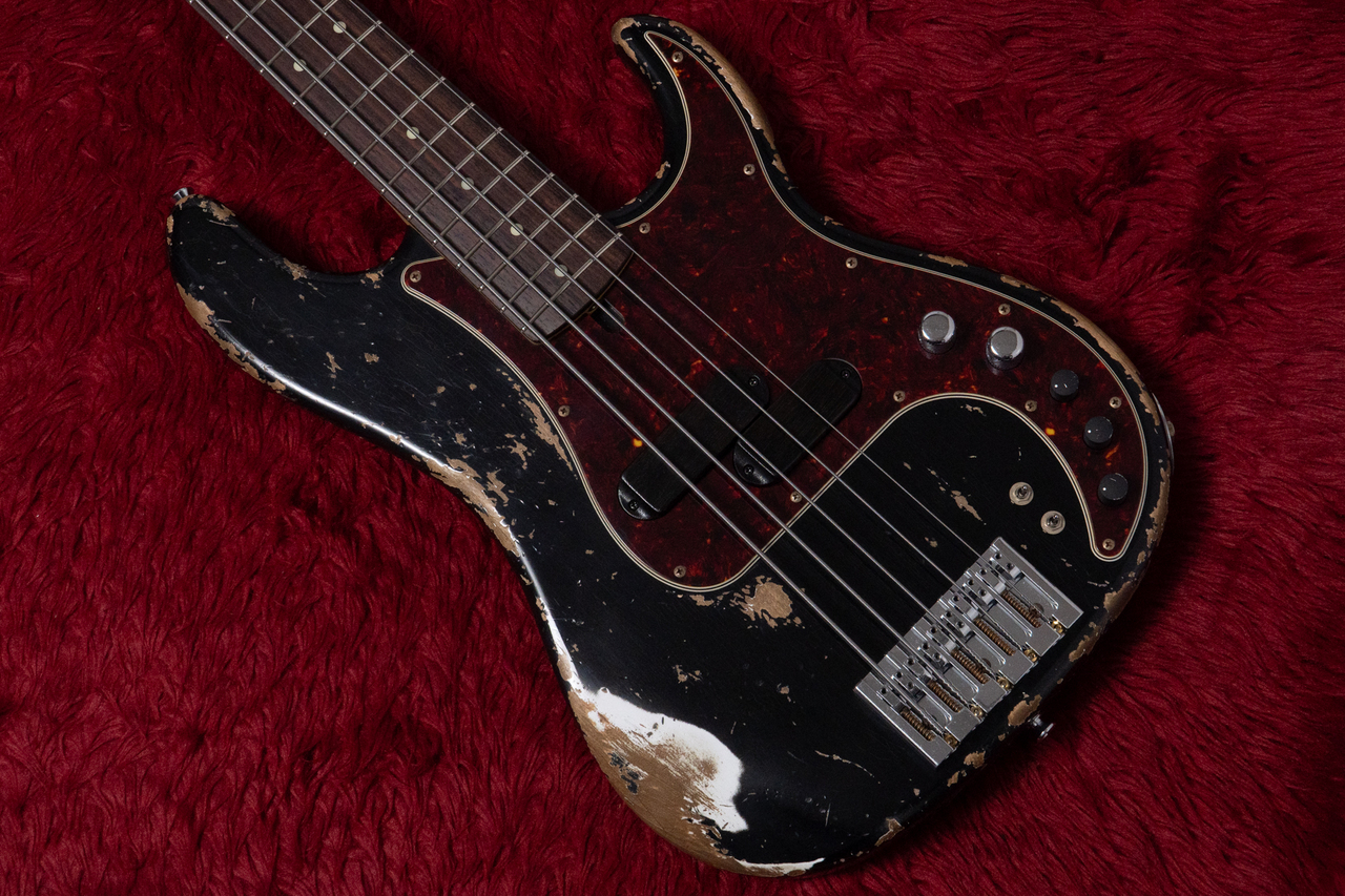 Xotic XP-1T 5st Black Heavey Aged Alder R 4.390kg #241【GIB横浜