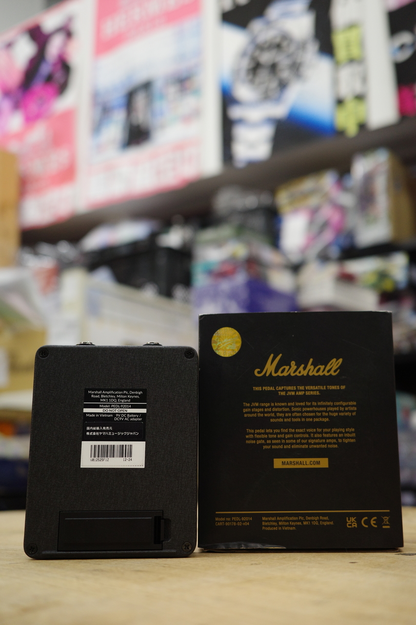 Marshall JVM ディストーション & ノイズゲート Marshall JVM ディストーション&ノイズゲート【時津店】（中古