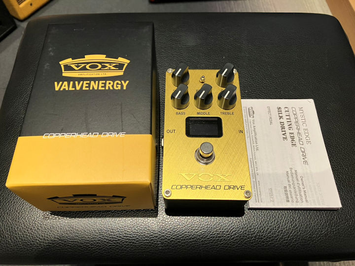 【美品】VOX VALVENERGY COPPERHEAD DRIVE VOX ( ヴォックス ) VALVENERGY COPPERHEAD DRIVE オーバードライブ