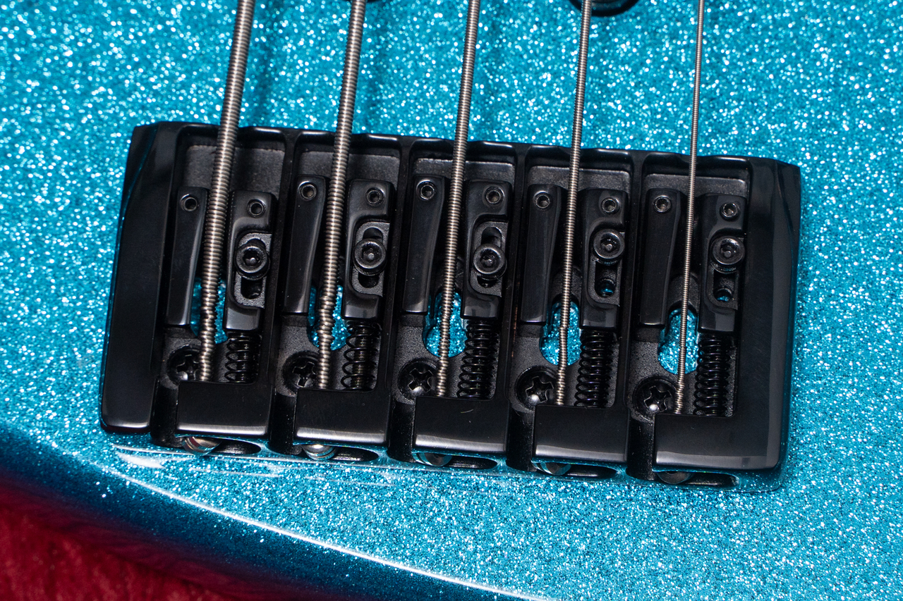 D'mark Guitars JbX7 5 Master Series BLUE FLAKE 4.510kg