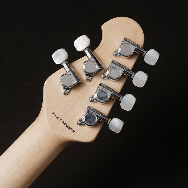 【美品】Sterling / AX40 Transparent Gold Sterling by MUSIC MAN Axis AX40 (Transparent Gold) #401
